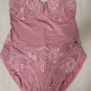 Dior Blush Lace Bodysuit